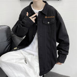 Loose And Handsome Hong Kong Style Casual Men's Jackets - WOMONA.COM