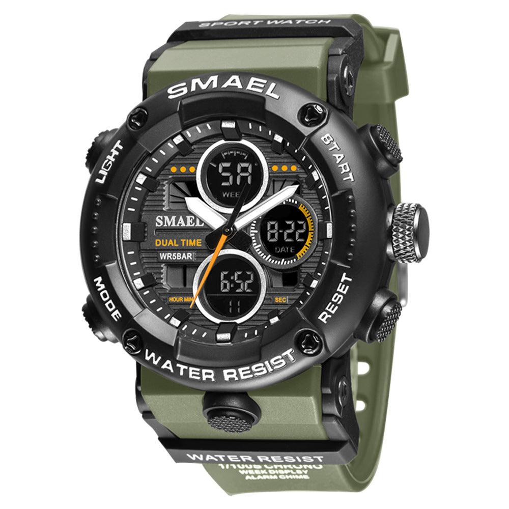 Casual Versatile Outdoor Luminous Male Student Watch - WOMONA.COM
