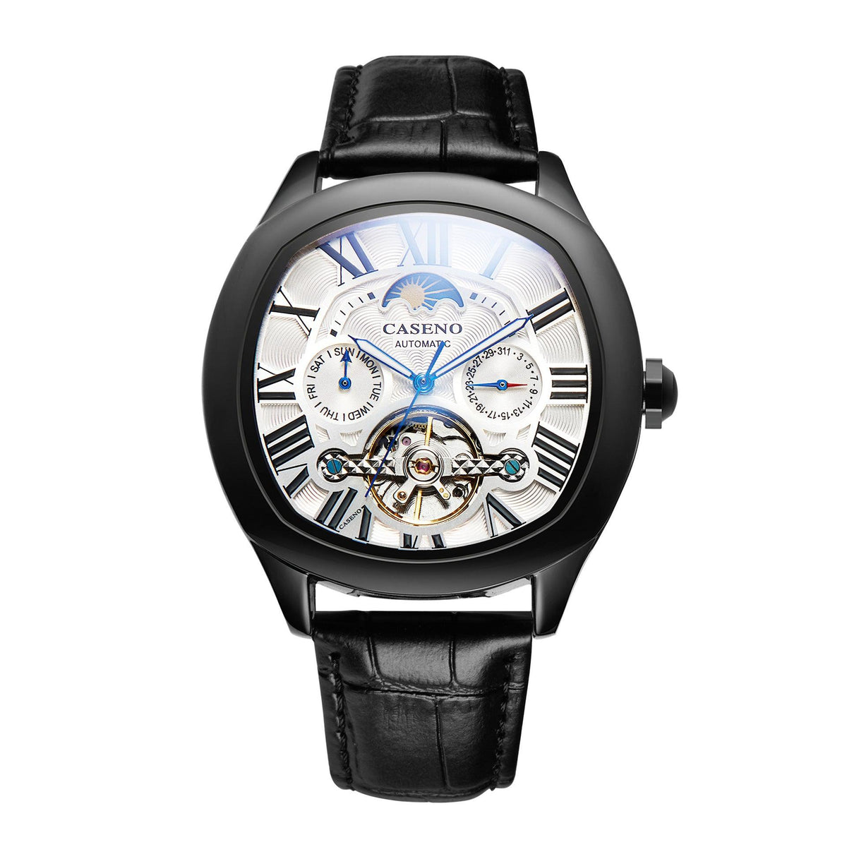 Fully Automatic Mechanical Bucket Waterproof Watch - WOMONA.COM