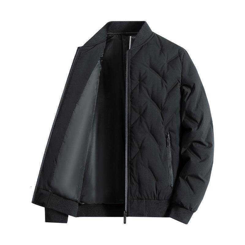Stand-up Collar Down Jacket Men's - WOMONA.COM