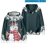 Christmas Christmas Snowman Personalized Printed Sweater - WOMONA.COM