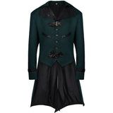 Halloween Dovetail Punk Gothic Coat - WOMONA.COM