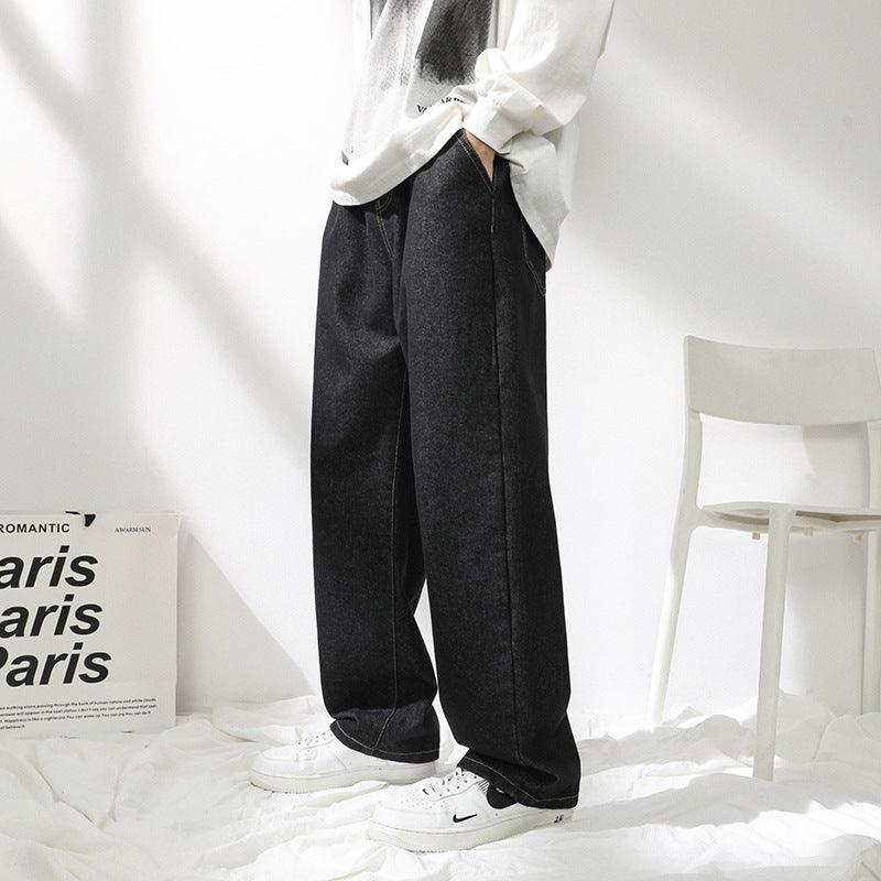 Men's Lightweight Sporty Straight Jeans