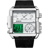 Dial Multi-functional Sports Quartz Watch - WOMONA.COM