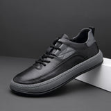 Men's Artificial PU Casual Fashion All-matching Sneakers - WOMONA.COM