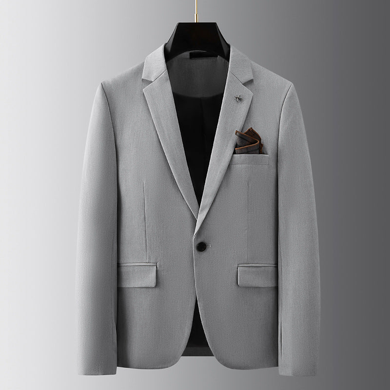 Spring And Autumn Suit Men's Slim Fit Casual - WOMONA.COM