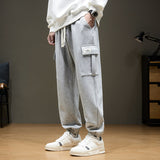 Casual Yuan A49 Plus-sized Price Control Sports Pants Knitted