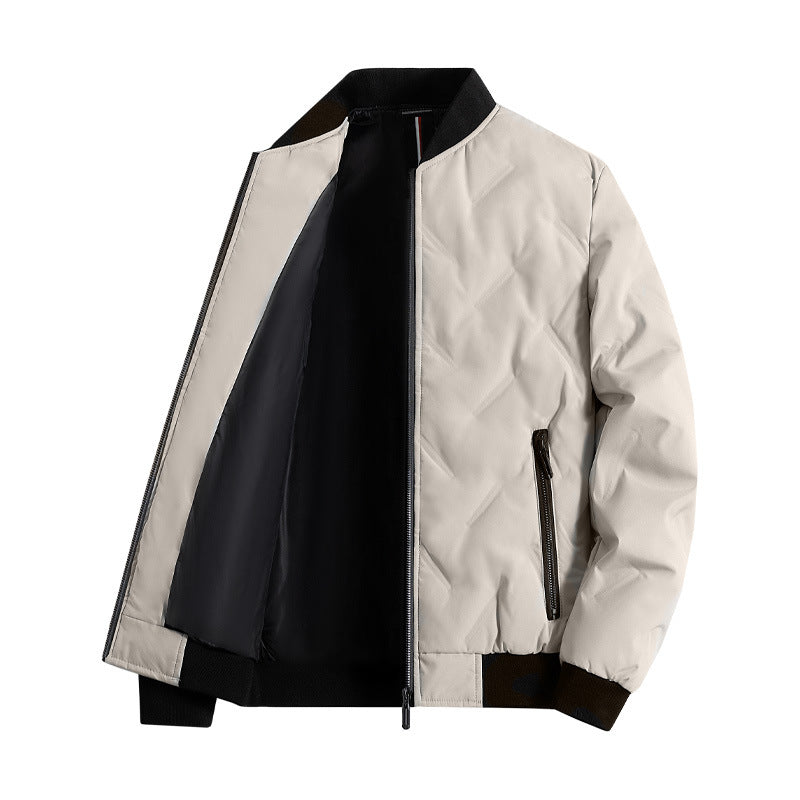 Stand-up Collar Down Jacket Men's - WOMONA.COM