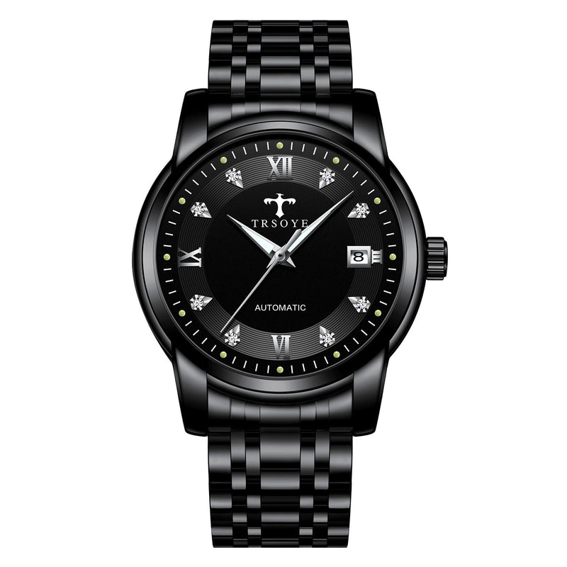 Business Luminous Waterproof Automatic Mechanical Watch - WOMONA.COM