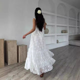 Three-dimensional Flower Swing Cake Dress - WOMONA.COM