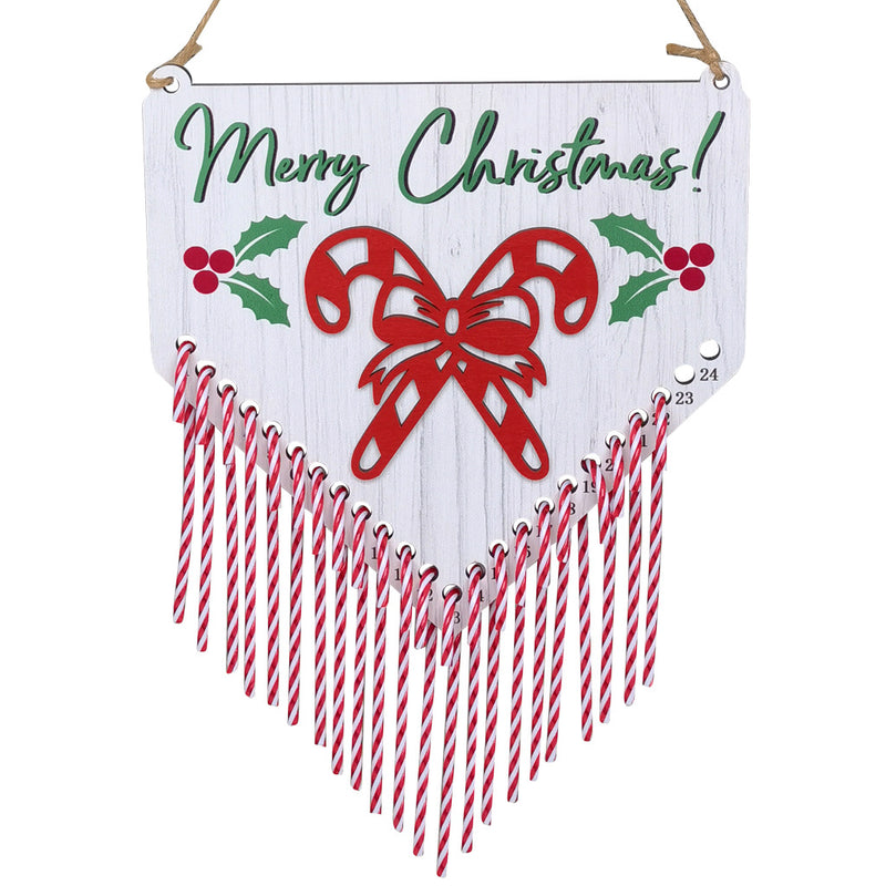 Wooden Christmas Countdown Home Decoration - WOMONA.COM