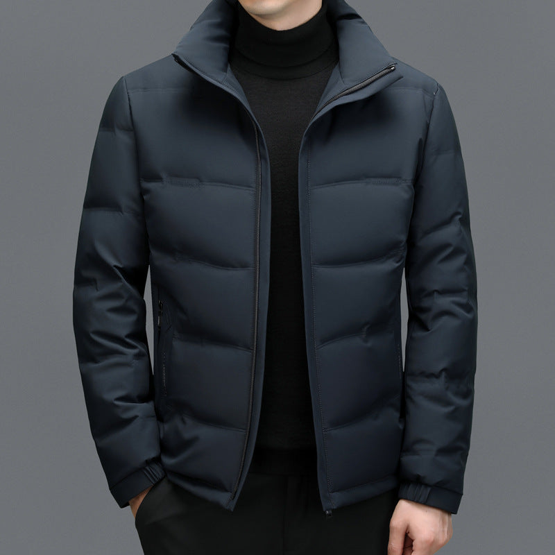 Men's Thick Down Jacket Detachable - WOMONA.COM