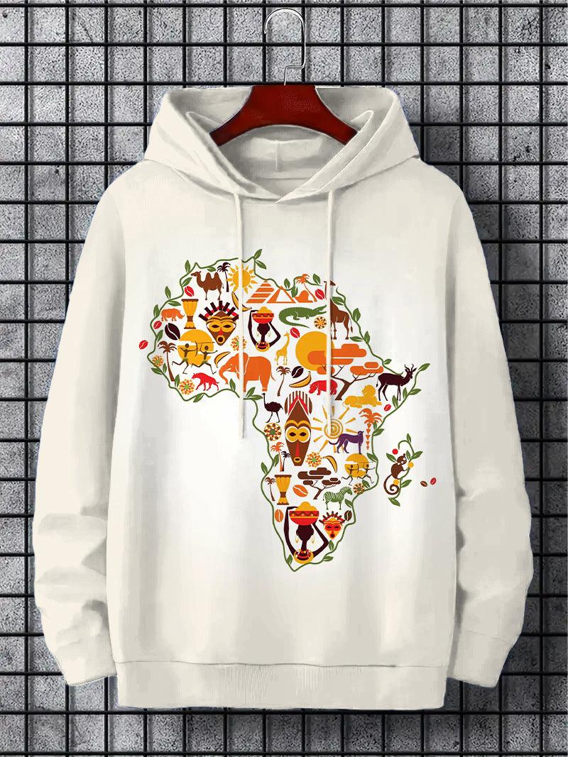 3D Digital Printing Men's Sweater Sports - WOMONA.COM