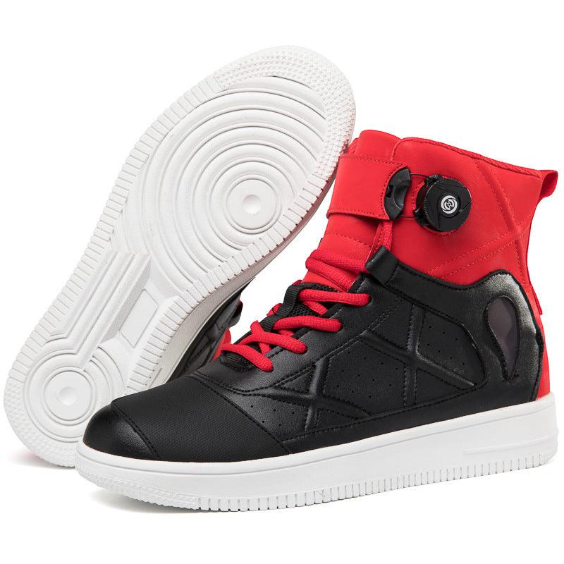 Motorcycle Boots Racing Booties Riding - WOMONA.COM