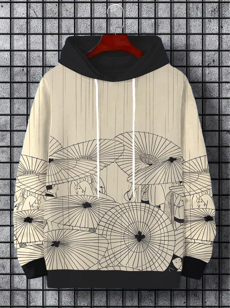 3D Digital Printing Men's Sweater Sports - WOMONA.COM
