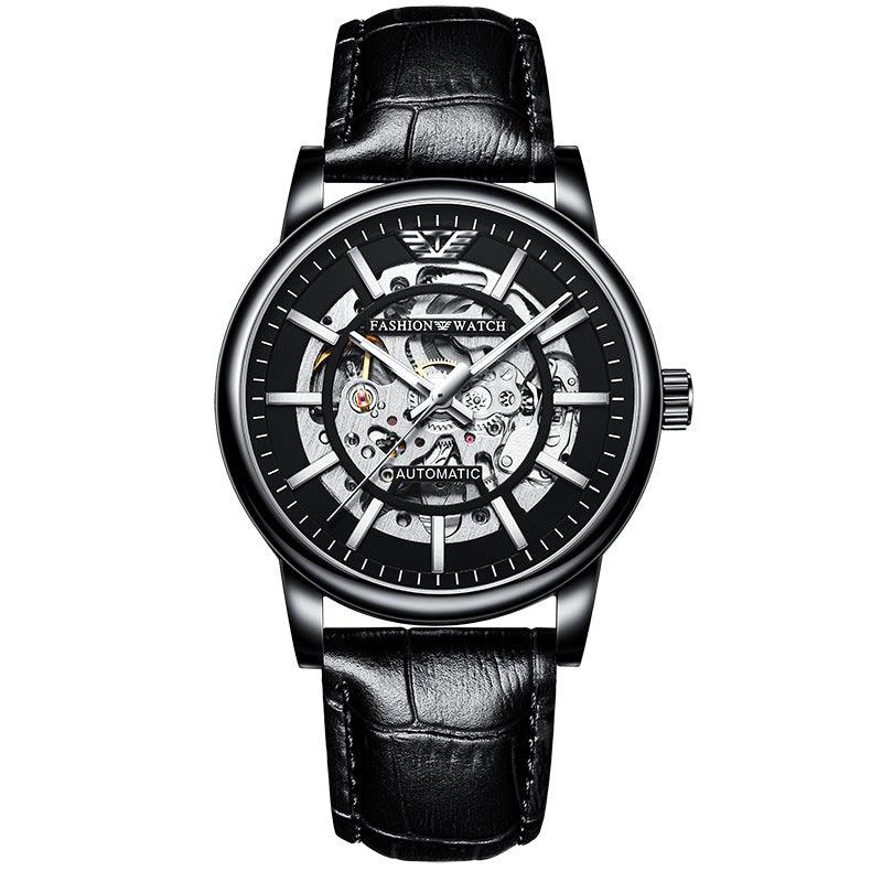 Hollowed Fashion Sports Waterproof Luminous Men's Mechanical Watch - WOMONA.COM