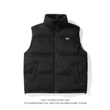 White Duck Down Vest Couple Wear On Both Sides - WOMONA.COM