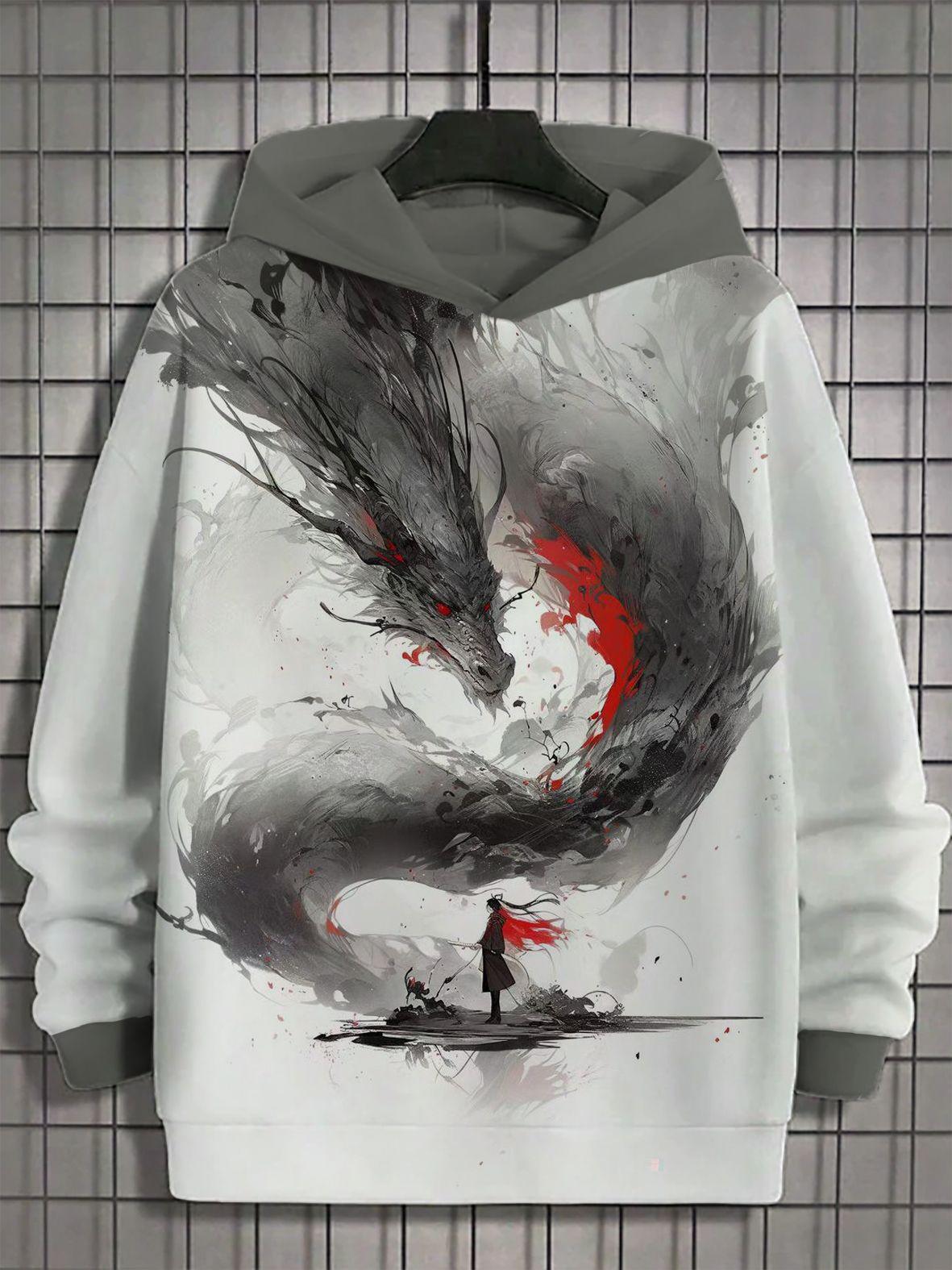3D Digital Printing Men's Sweater Sports - WOMONA.COM