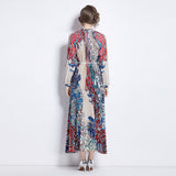 Pleated Tassel Belt Dress Women - WOMONA.COM