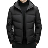 Men's Thick Down Jacket Detachable - WOMONA.COM