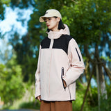 Cotton-padded Windproof Waterproof Jacket - WOMONA.COM