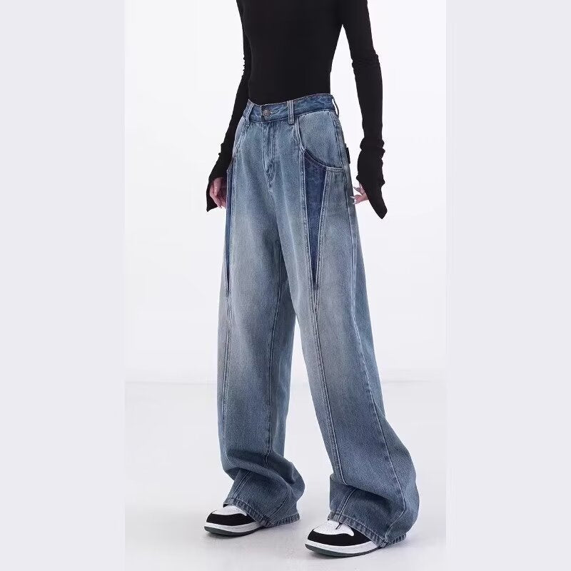 Jeans de mujer Tendencia Rectos Combinables