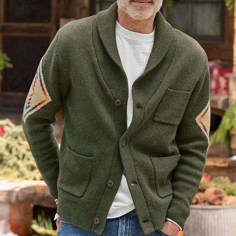 Long-sleeved Thickened Cardigan Sweater Coat - WOMONA.COM