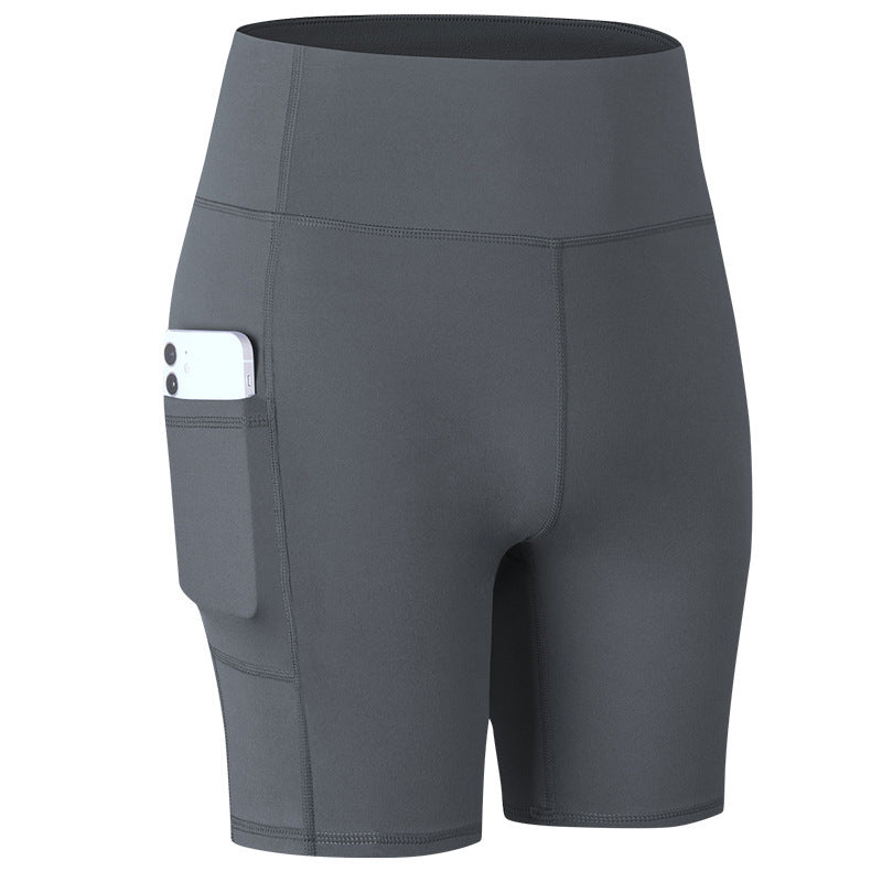 New Pocket Yoga Shorts For Women - WOMONA.COM