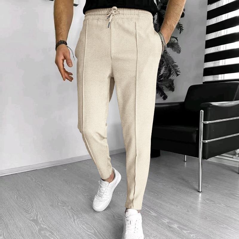 Drawstring Exercise Casual Pants Men - WOMONA.COM