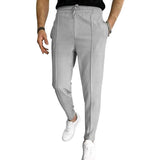 Drawstring Exercise Casual Pants Men - WOMONA.COM