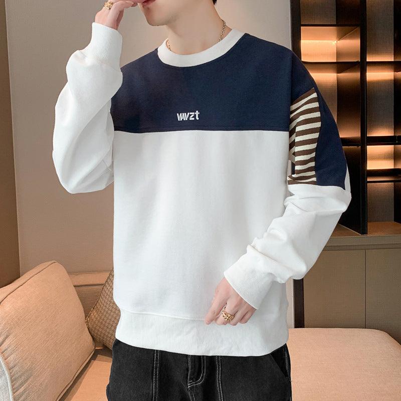 American High Street Round Neck T-shirt Loose - WOMONA.COM