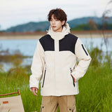 Cotton-padded Windproof Waterproof Jacket - WOMONA.COM