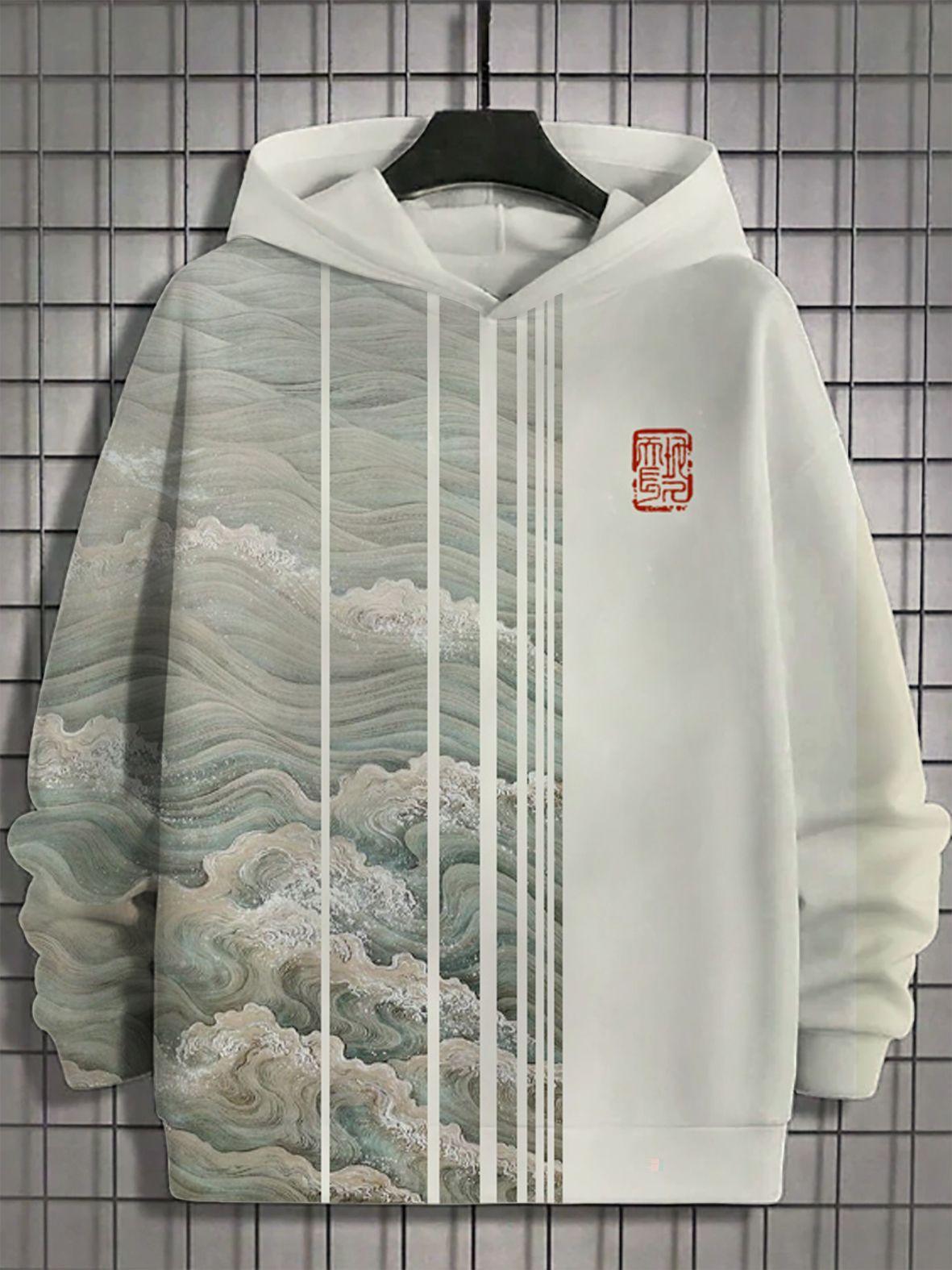 3D Digital Printing Men's Sweater Sports - WOMONA.COM