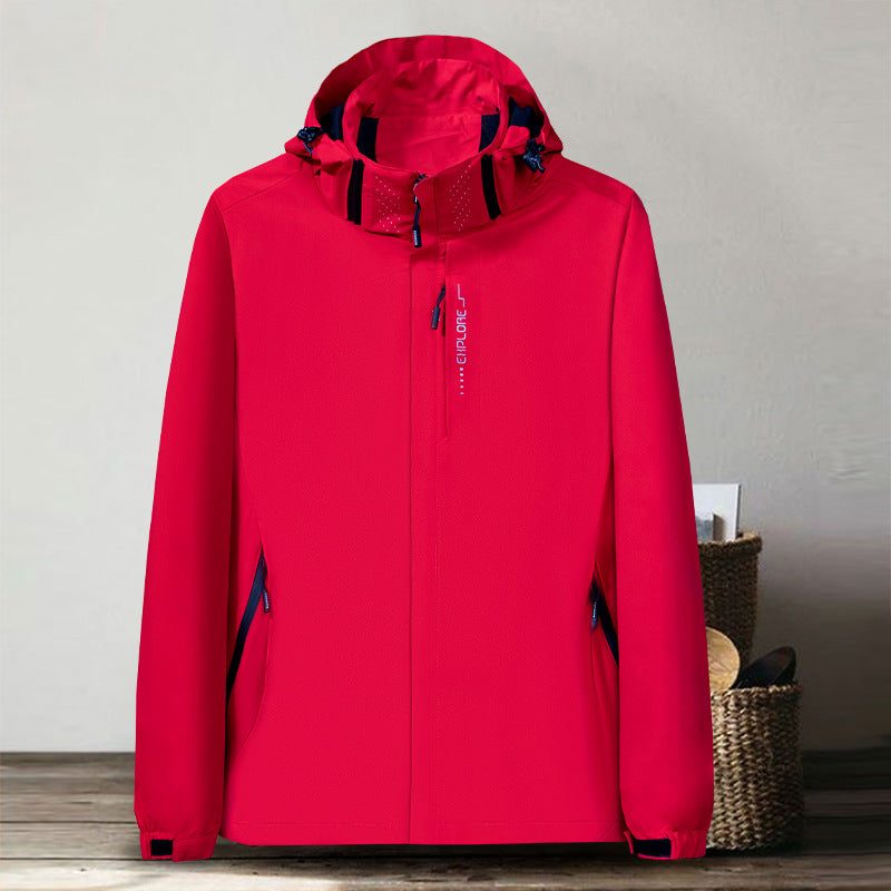 Thin Shell Jacket Waterproof Windbreaker Jacket - WOMONA.COM