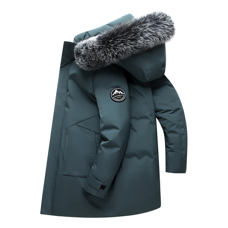 Clothing Mid-length Down Jacket - WOMONA.COM