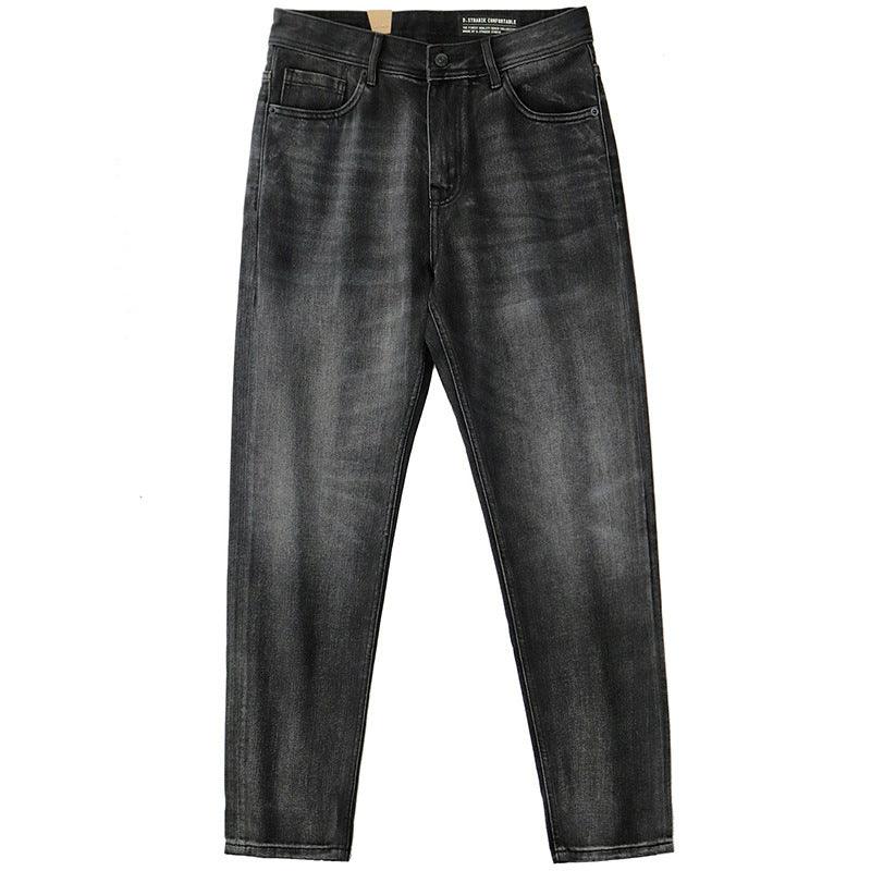 Men's Heavy Black Cotton Jeans