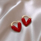 Advanced Sense Love Heart Earrings - WOMONA.COM