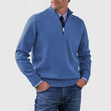 Men's Plus Size Knitwear Zipper - WOMONA.COM