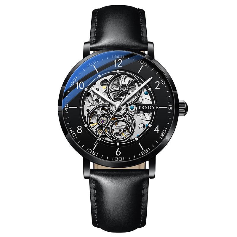 Men's Hollow Luminous Automatic Mechanical Watch - WOMONA.COM