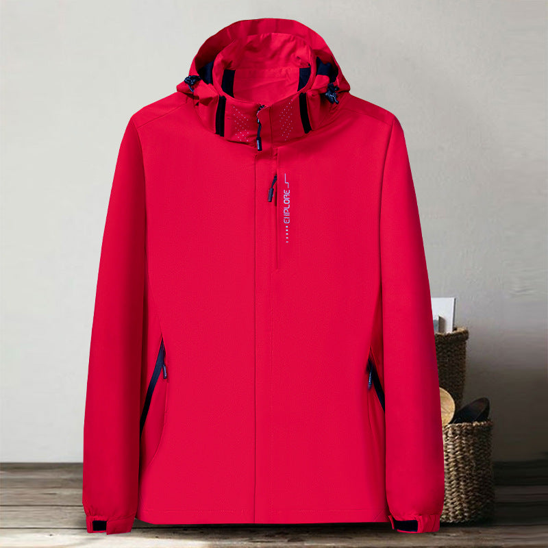 Thin Shell Jacket Waterproof Windbreaker Jacket - WOMONA.COM