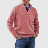 Men's Plus Size Knitwear Zipper - WOMONA.COM