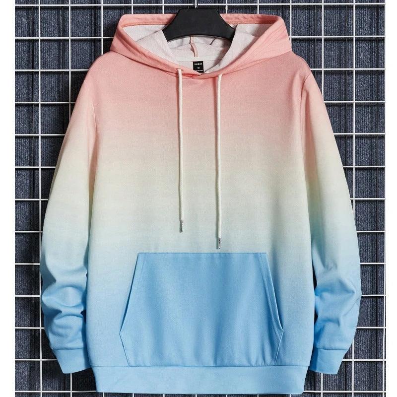 Men's Fashion Long Sleeve Sweatshirt - WOMONA.COM