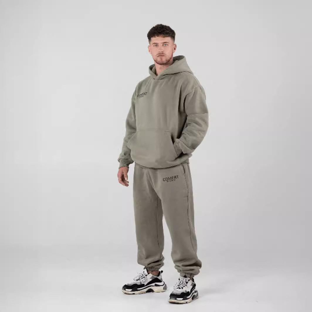 Men's European And American Leisure Sports Suit - WOMONA.COM
