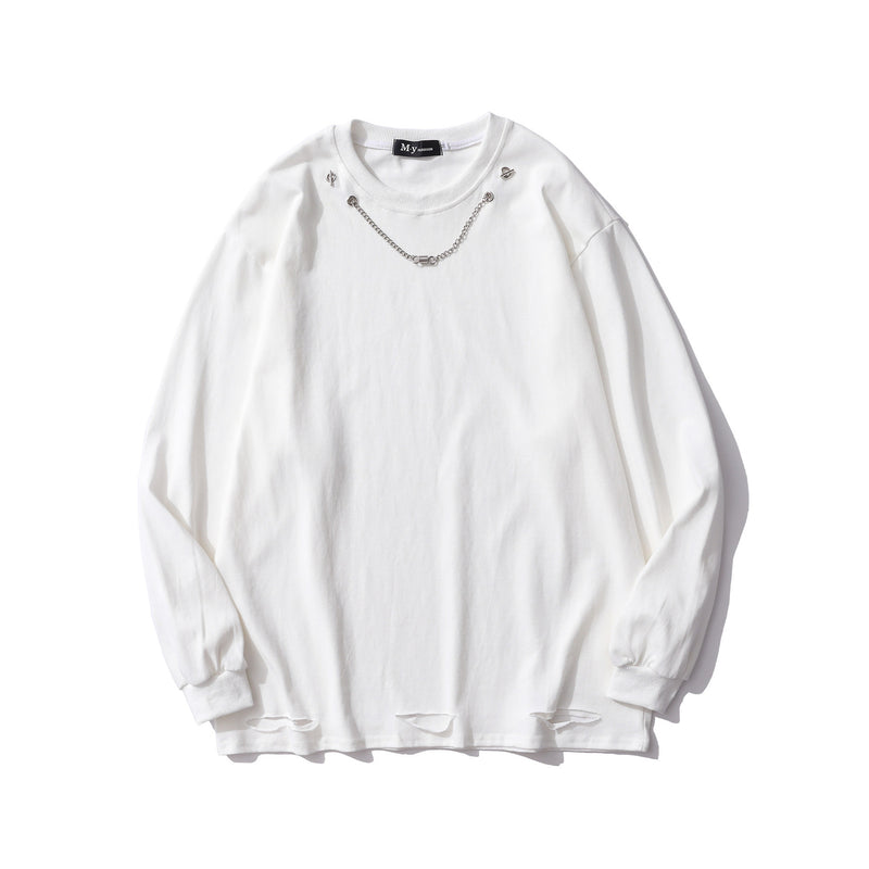 National Fashion Brand Oversize Sweater Men's Loose