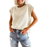 Casual Solid Color Sweaters Women's - WOMONA.COM