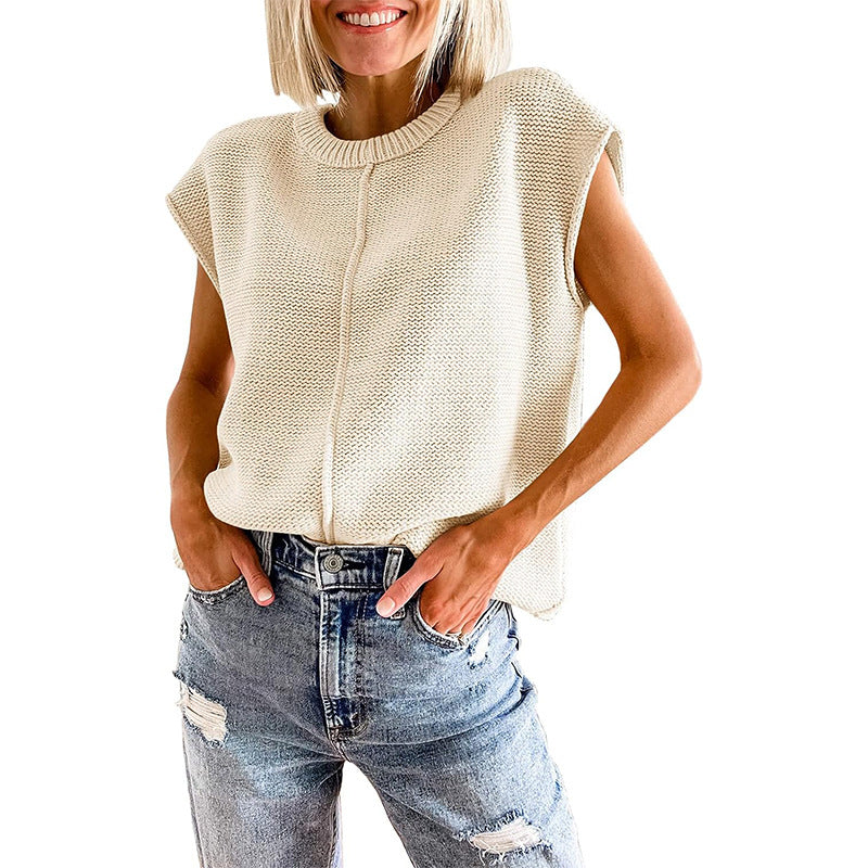 Casual Solid Color Sweaters Women's - WOMONA.COM