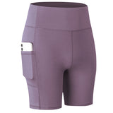 New Pocket Yoga Shorts For Women - WOMONA.COM