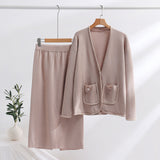 Two-piece Loose Casual Skirt Suit - WOMONA.COM