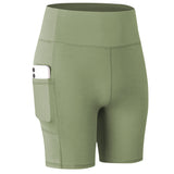 New Pocket Yoga Shorts For Women - WOMONA.COM