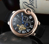 Men's Mechanical Oblique Flywheel Watch - WOMONA.COM